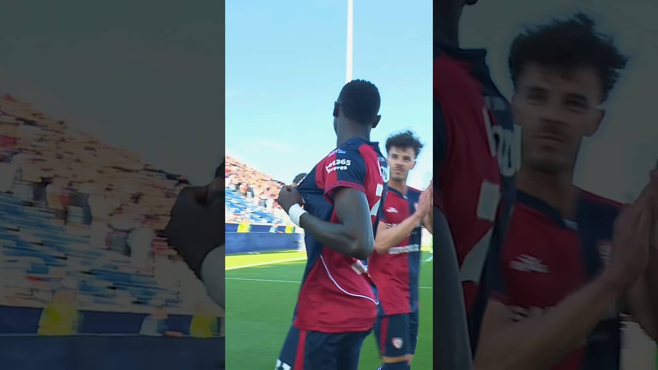 La doppietta del polpo Paul Mendy 🤩🐙 #cagliari #seriea #calcioitaliano #seriea