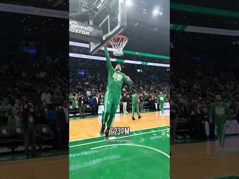 Spend Vooch’s first day with him 🤩 #bostonceltics #nba #shorts