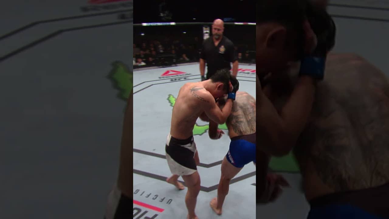 He just wouldn't go down! #ufc327