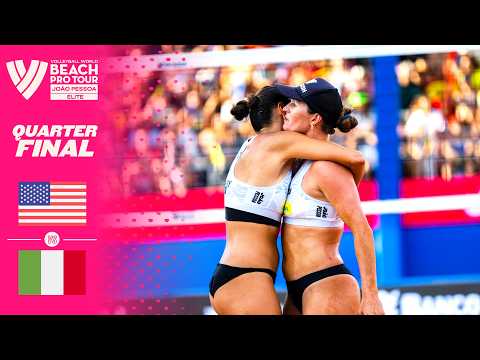 Savvy/Newberry vs. Scampoli/Bianchi - Quarter Final Highlights | João Pessoa 2026 #BeachProTour