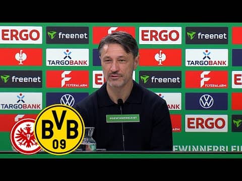 Kovac: ‘Happy winner’ | Press conference after Eintracht Frankfurt - BVB 3:5 a.e.t.