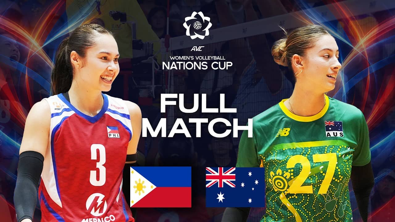 Philippines vs. Australia - Pool Play | AVC Women's Cup 2026