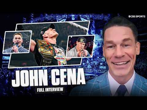 John Cena talks WWE's future, names the best wrestlers on the mic, breaks down the John Cena Classic