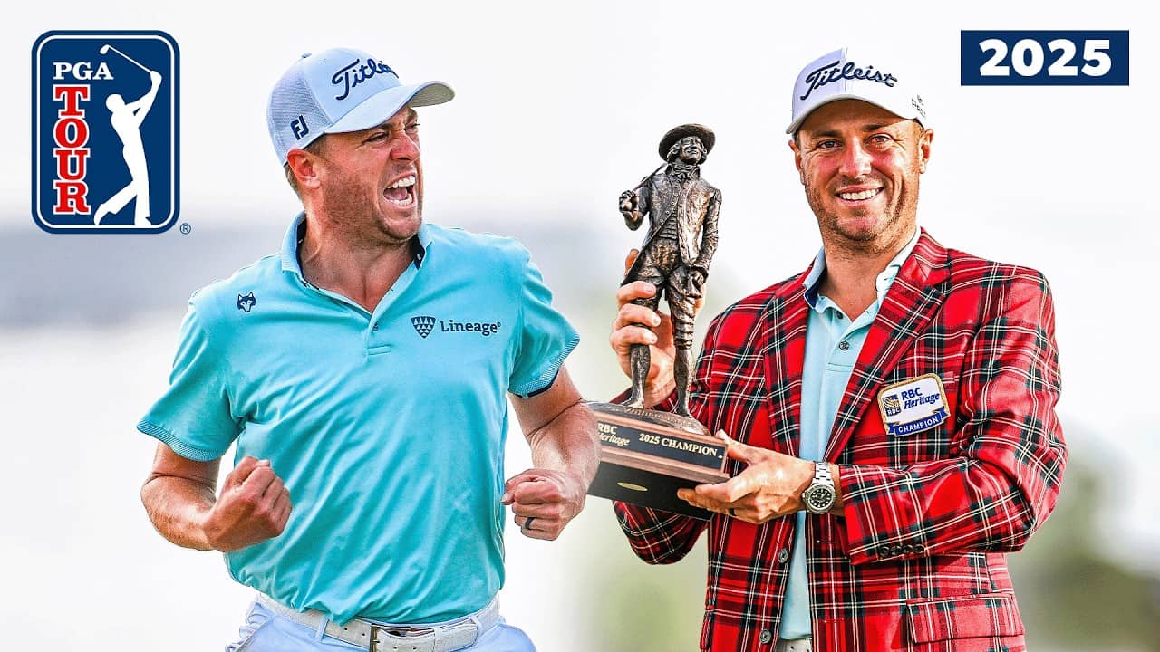 Justin Thomas wins in DRAMATIC playoff | 2025 RBC Heritage FULL Final Round Broadcast
