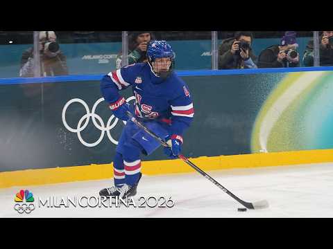 Caroline Harvey wins Olympic MVP as Team USA hockey takes gold | Winter Olympics 2026 | NBC Sports