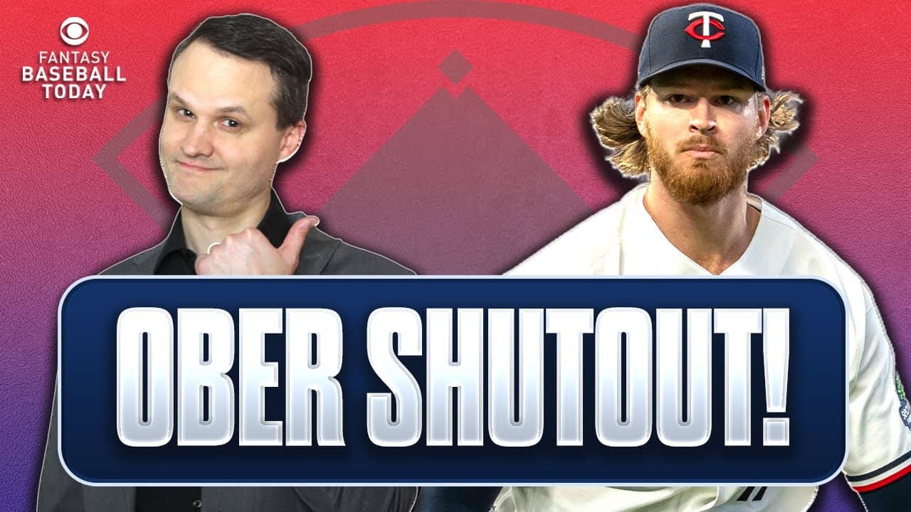 Bailey Ober Turns Back The Clocks! A.J. Ewing's Electric Debut! | Fantasy Baseball Advice