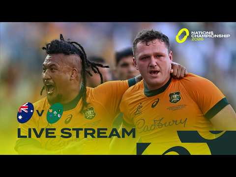 Australia v Ireland | Nations Championship Live Match