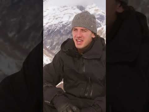 A golden tribute for Mark McMorris as he competes in his fourth Olympic Winter Games 🏔️🏂