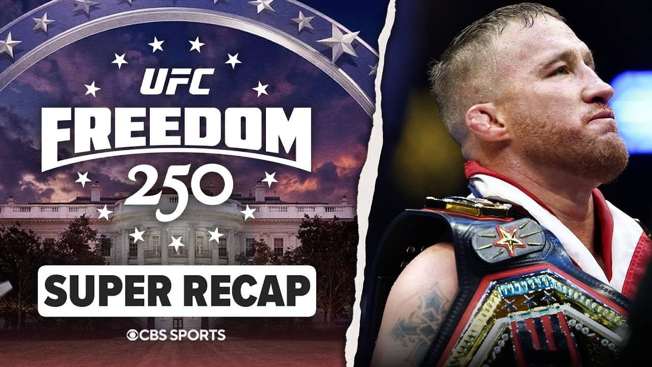 UFC Freedom 250 SUPER RECAP: Justin Gaethje UPSETS Ilia Topuria to claim Lightweight title & MORE 👀