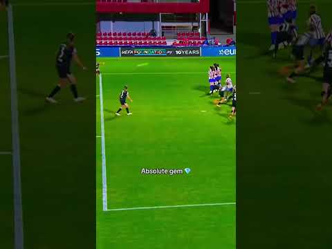 A free-kick magic by Stølen Godø ✨ | #championsleague #freekick #wucl