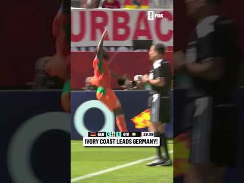 IVORY COAST TAKES THE LEAD OVER GERMANY!
