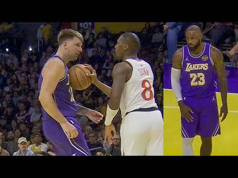 Kris Dunn SHOVES the ball into Luka’s chest and gets EJECTED 😱