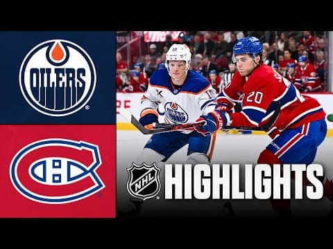 Oilers vs. Canadiens | NHL Highlights | December 14, 2025
