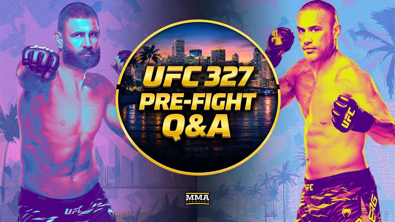 🔴 UFC 327: Prochazka vs. Ulberg LIVE Pre-Fight Show | MMA Fighting