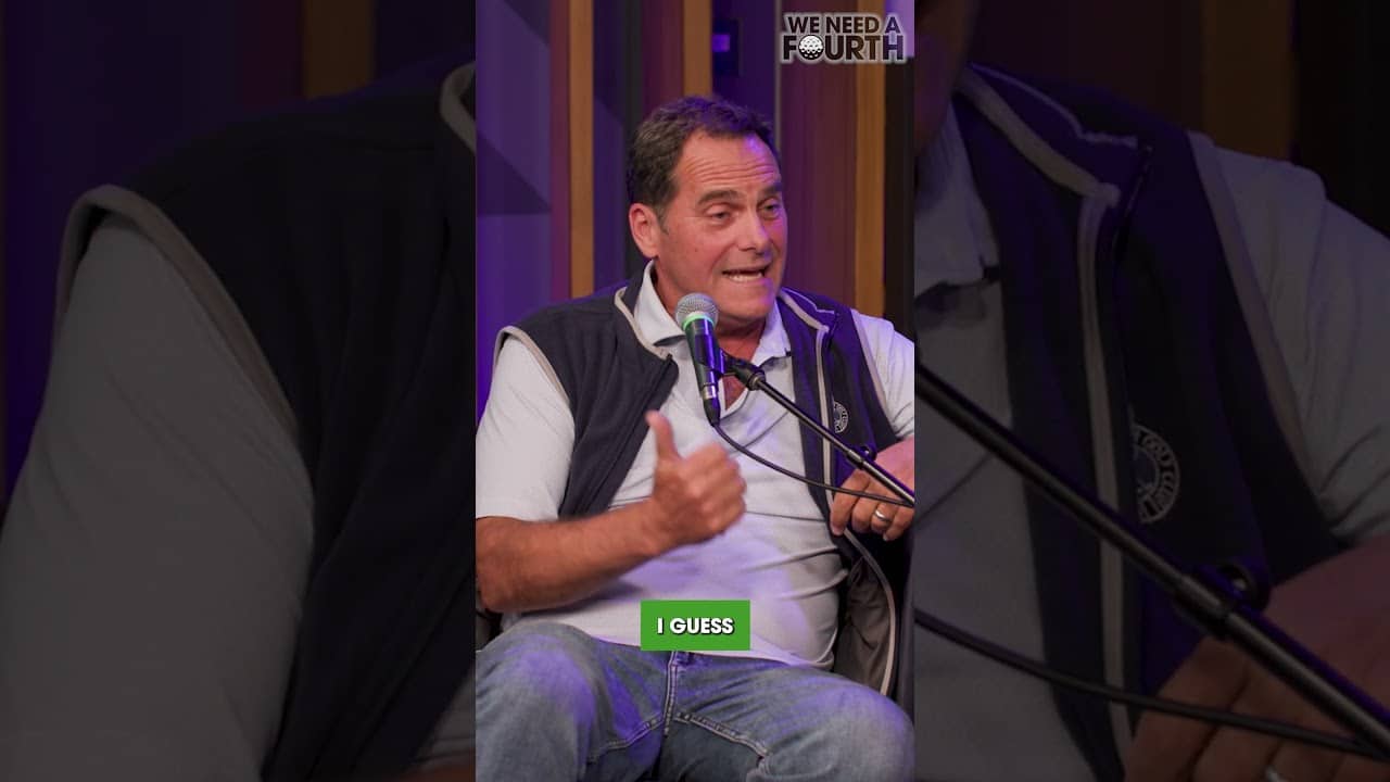 Andy Buckley's dream golf foursome includes Tiger Woods and John Elway and he needs you to know why