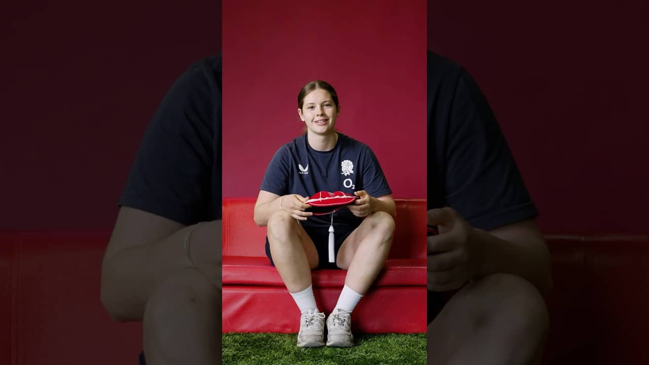 The story of Demelza Short’s first cap 🤩 | @o@o2ukofficial #WearTheRose #redroses