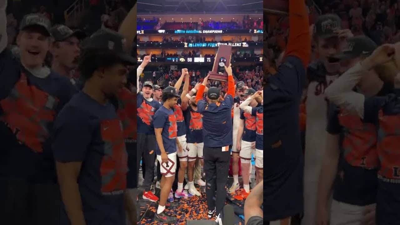 The celebration is ON for Illinois 🤩
