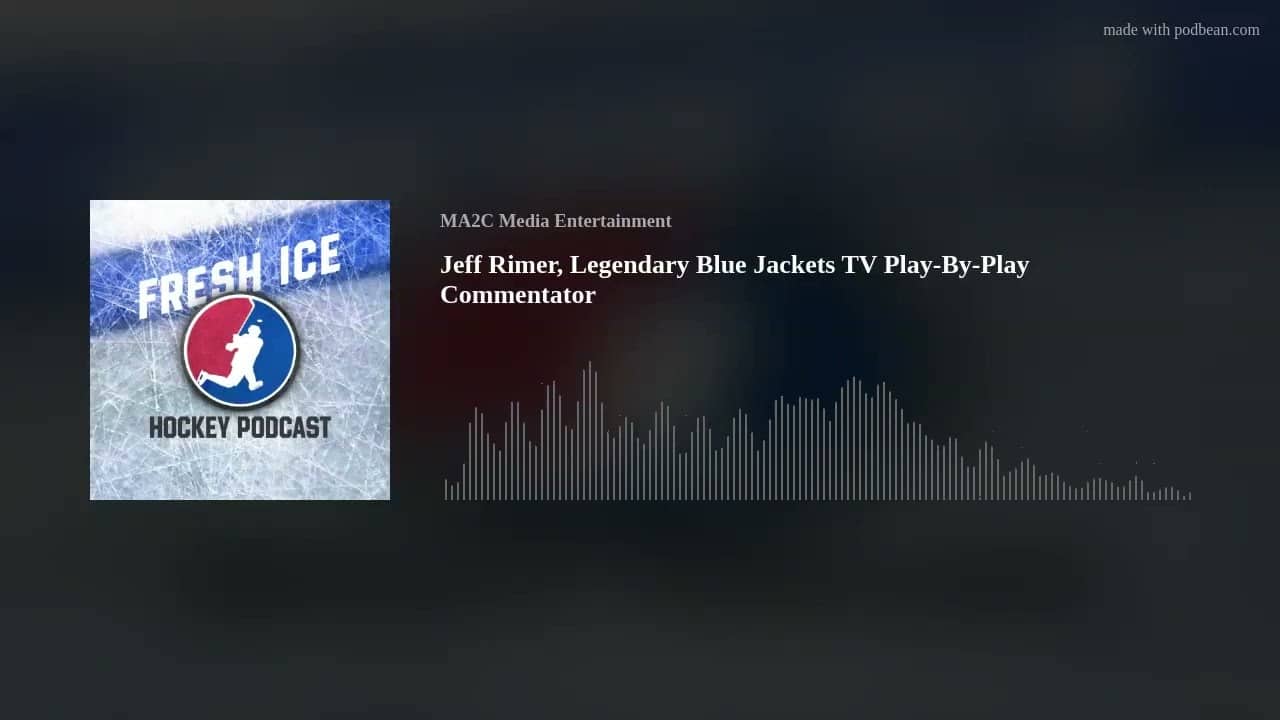 Jeff Rimer, Legendary Blue Jackets TV Play-By-Play Commentator