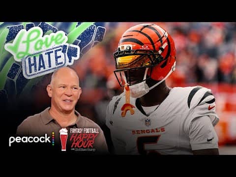 'Wait and see' with Tee Higgins after Flacco's arrival | Fantasy Football Happy Hour | NFL on NBC