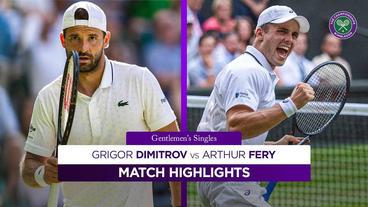 UNBELIEVABLE comeback! 🤯 | Grigor Dimitrov v Arthur Fery | Highlights | Wimbledon 2026