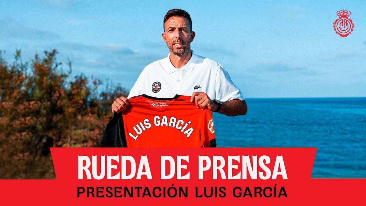 Presentación Luis García | RCD Mallorca