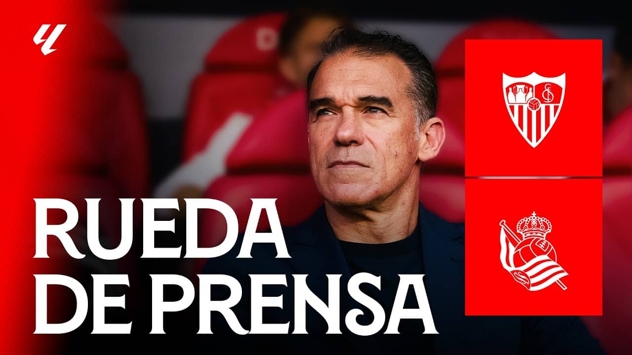 Rueda de prensa de Luis García Plaza en la previa del #SevillaRealSociedad 📡 EN DIRECTO