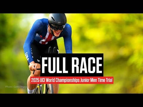 Replay: 2025 UCI Road World Championships - Junior MenTime Trial