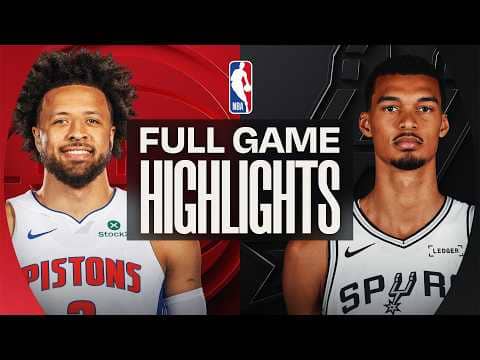 PISTONS at SPURS | FULL GAME HIGHLIGHTS | March 5, 2026