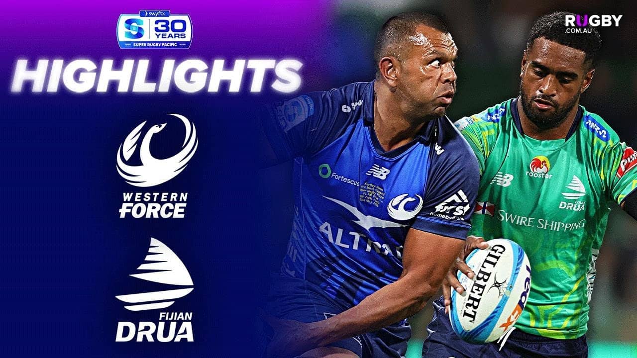 Western Force v Fijian Drua Highlights | Round 15 | Super Rugby Pacific 2026