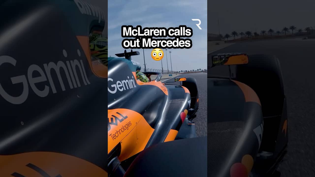 McLaren calls out Mercedes 😡