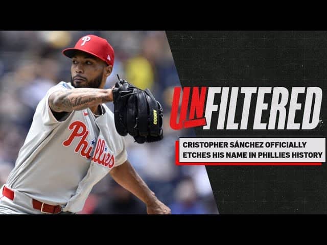 How impressive was Cristopher Sánchez shattering franchise record of scoreless innings? | Unfiltered