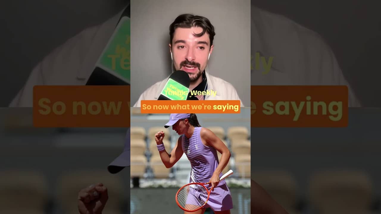 Women's tennis only gets prime time slots when the men don't want to play them #rolandgarros #tennis
