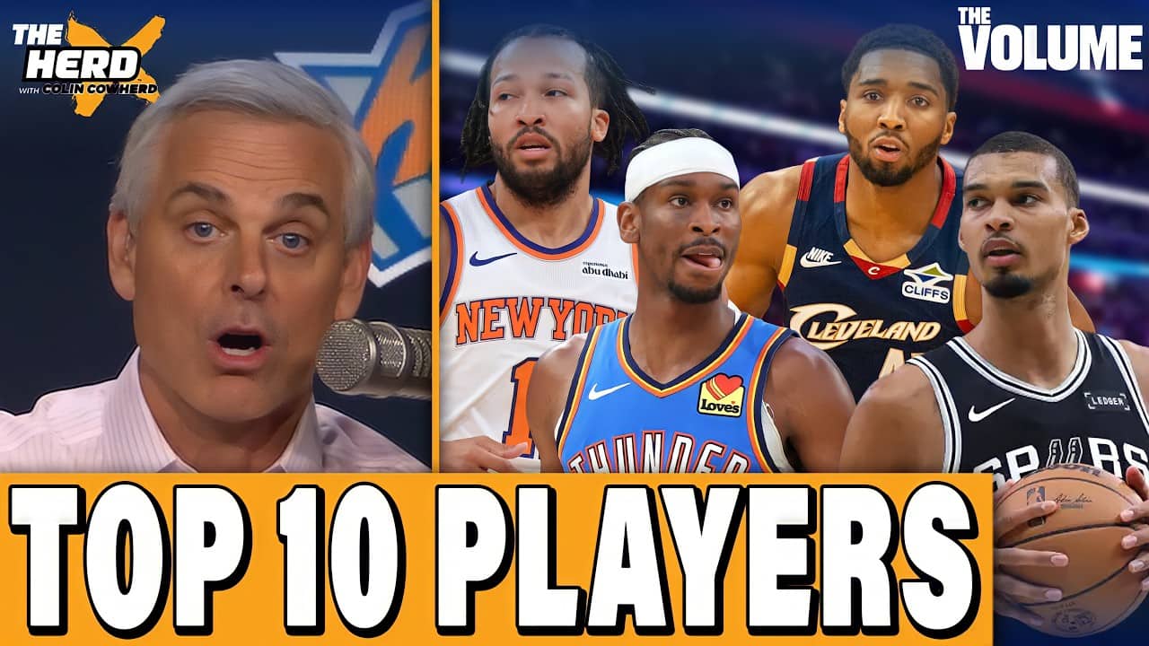 Colin Cowherd’s TOP 10 players in NBA playoffs: Wemby, SGA, Mitchell + Rodgers FINAL season | HERD
