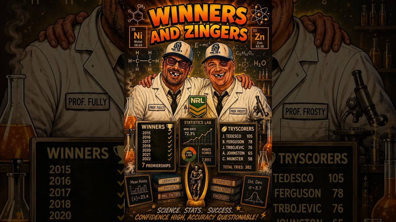 THE BRAINS TRUST HAVE SPOKEN......WINNERS AND ZINGERS RND17