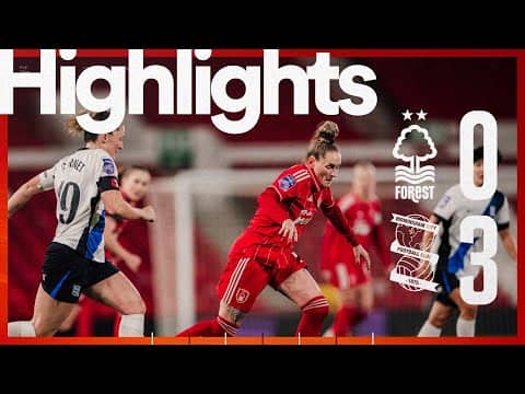 Forest Women 0-3 Birmingham City | Barclays WSL2 Highlights