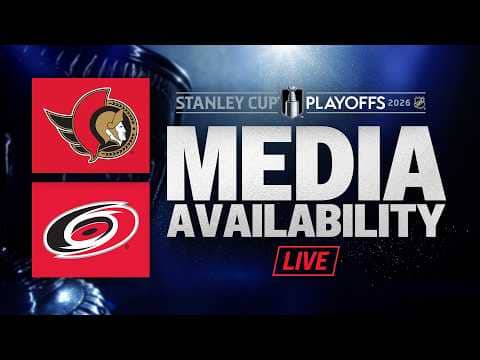 Ottawa Senators @ Carolina Hurricanes Game 1 Post-Game Media Availability
