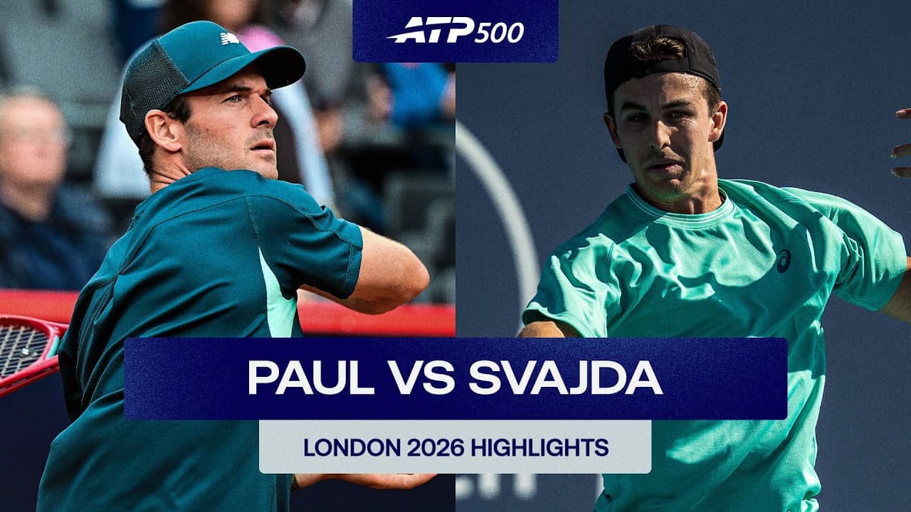 Tommy Paul vs. Zachary Svajda Highlights | London 2026 Round 1