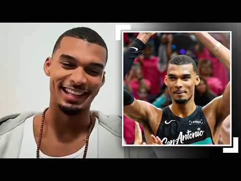 Victor Wembanyama Speaks After Winning The 2025-26 Kia NBA Defensive Player of the Year Award!