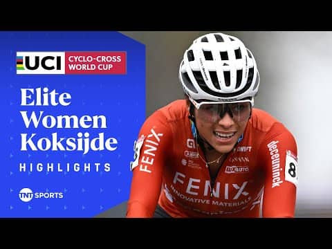MASTERCLASS! 😮‍💨 | Women's UCI Cyclo-Cross World Cup Koksijde Race Highlights | TNT Sports Cycling