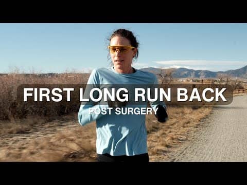 The First Long Run Back After Surgery | Building Toward What’s Next