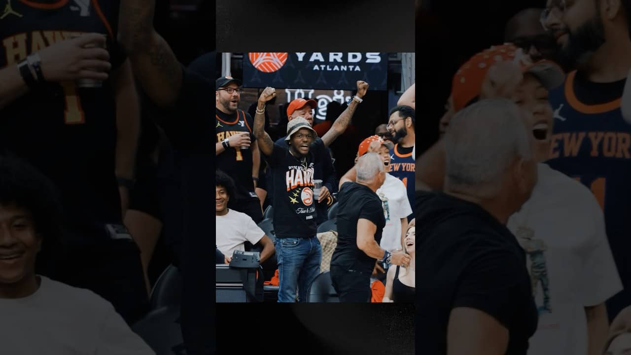 DC micβd up at a playoff game, enjoy ππ #nba #hawks #micdup @DcYoungFly