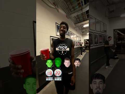 catch the cup challenge 👀 #games #brooklynnets #shorts