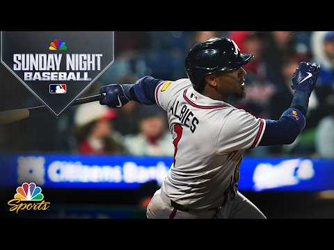Ozzie Albies caps Braves' three-run fifth vs. Phils | Sunday Night Baseball | MLB on NBC | 4/19/26