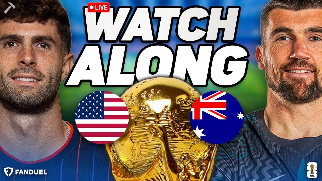 USA vs Australia Watch Along | World Cup - Group D | Presented By FanDuel