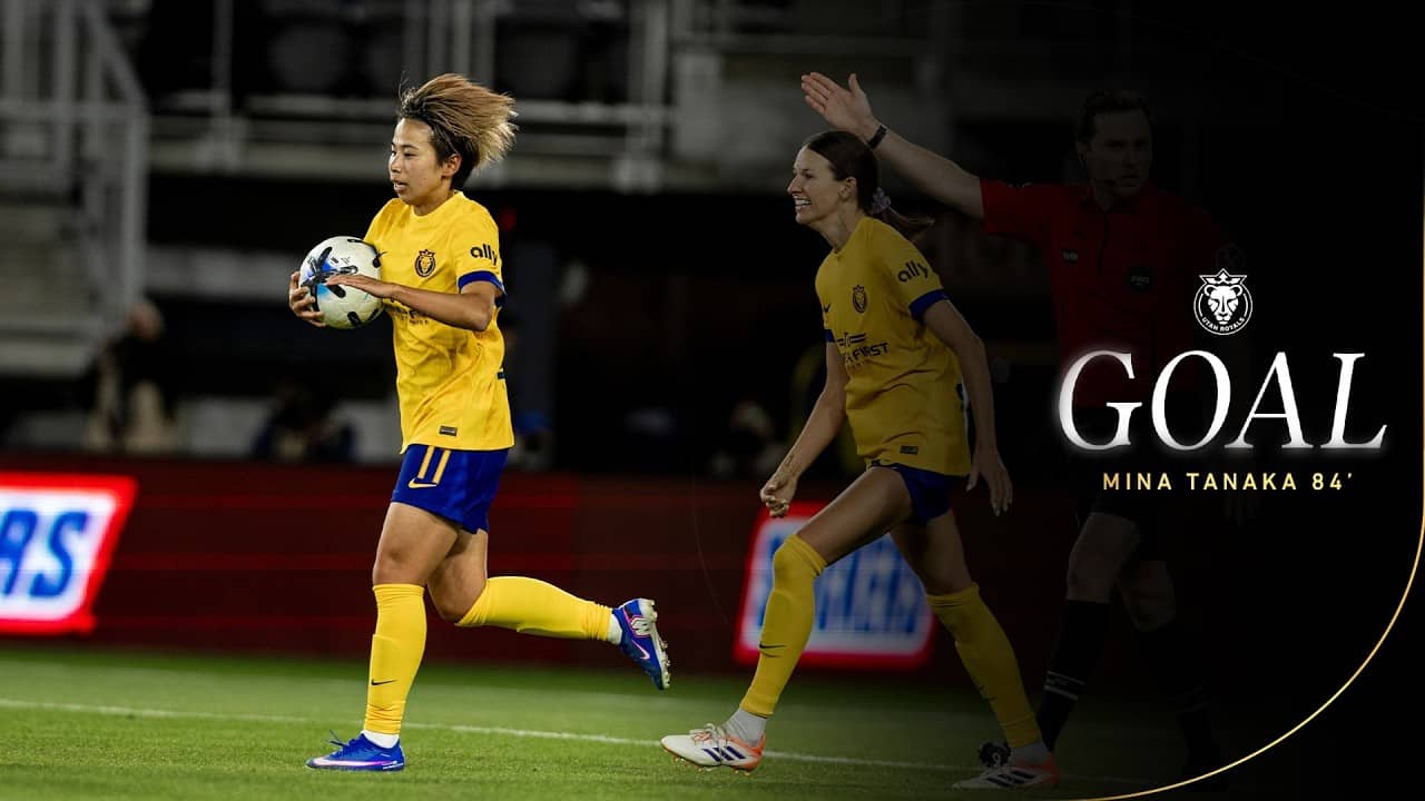 GOAL: Mina Tinaka 84', March 25, 2026