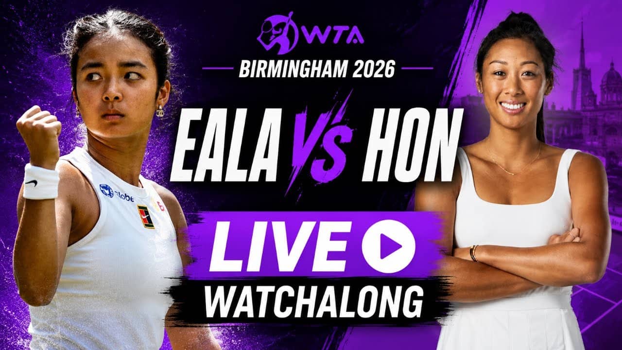 Alex Eala vs Priscilla Hon | WTA Birmingham Round 1 | LIVE TENNIS WATCHALONG