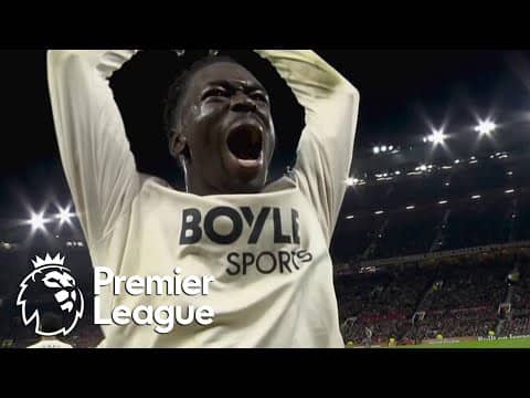 Soungoutou Magassa equalizes for West Ham against Manchester United | Premier League | NBC Sports