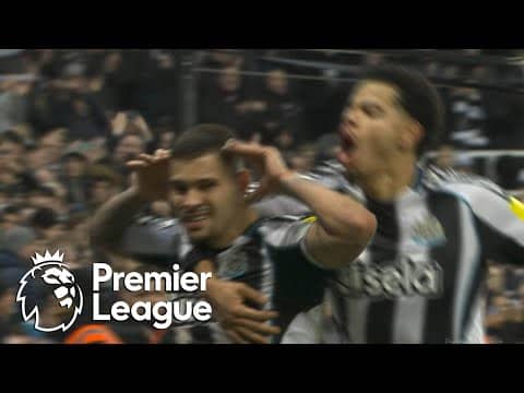 Bruno Guimaraes' penalty brings Newcastle level at 2-2 with Brentford | Premier League | NBC Sports