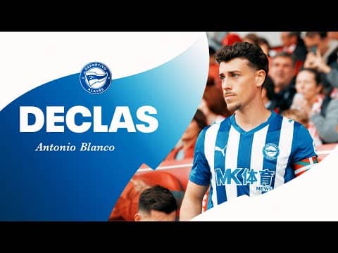Antonio Blanco: “A valorar las cosas buenas que hemos hecho y a mejorarlas”. | Deportivo Alavés 