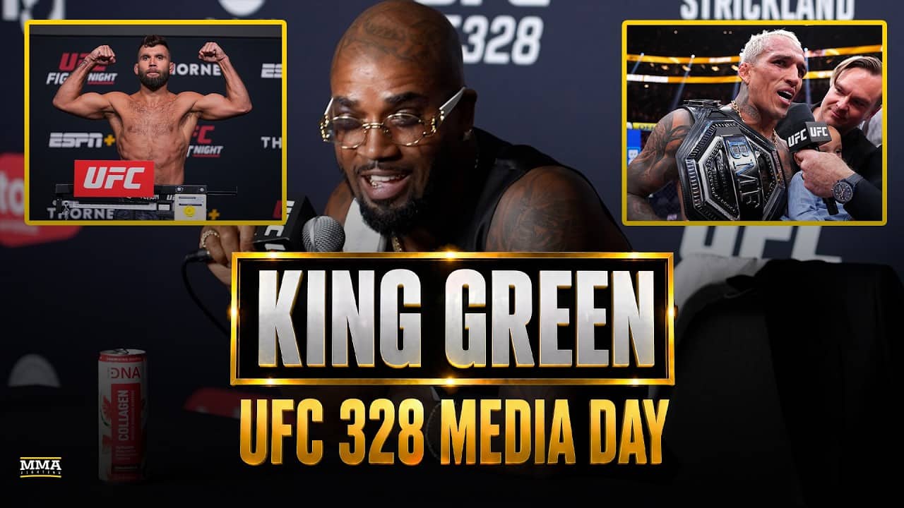 King Green Shares WILD Story About Having $300k In Jewelry Stolen, Jokes About Charles Oliveira